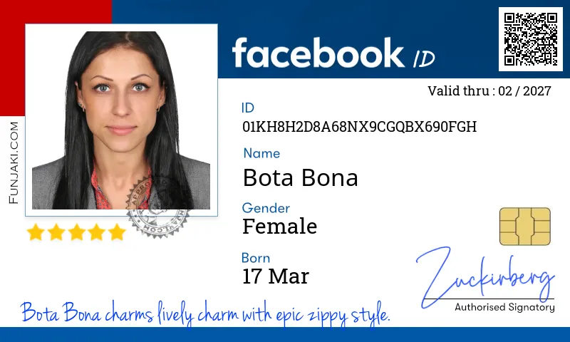 Facebook ID Card