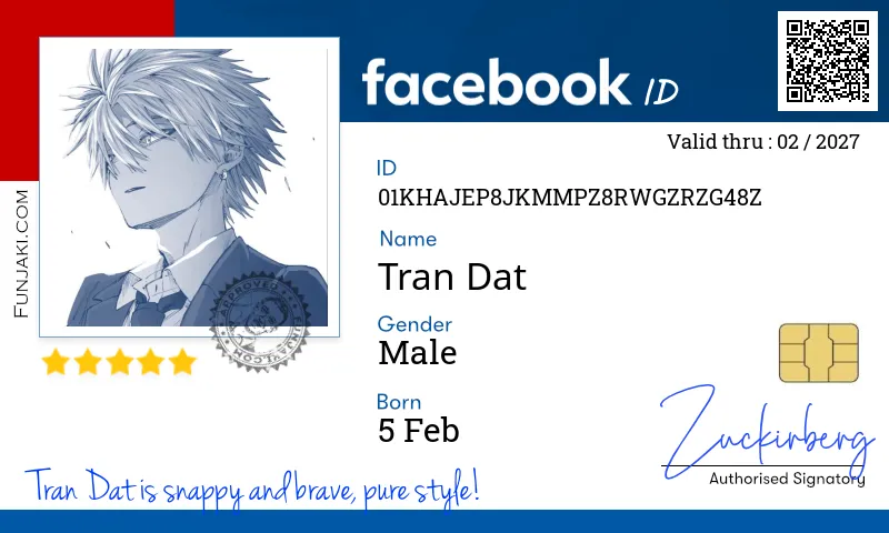 Facebook ID Card