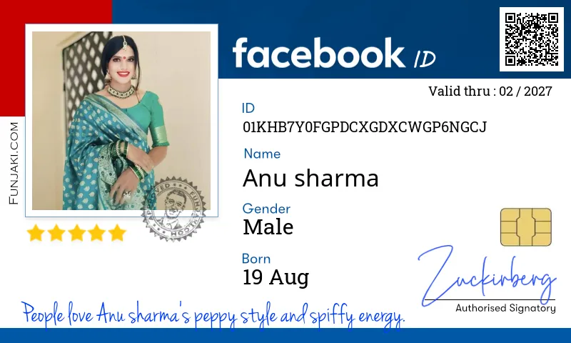 Facebook ID Card