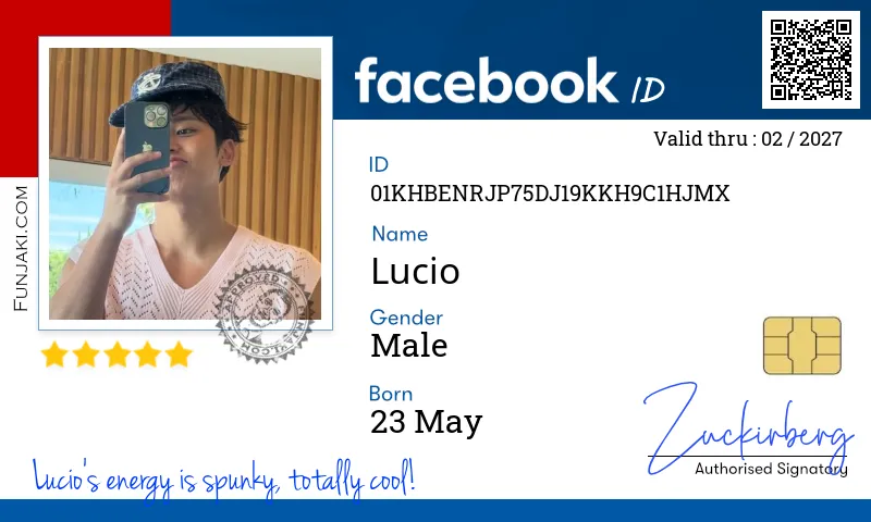 Facebook ID Card