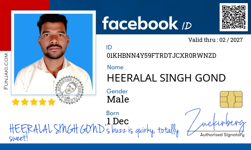 Facebook ID Card