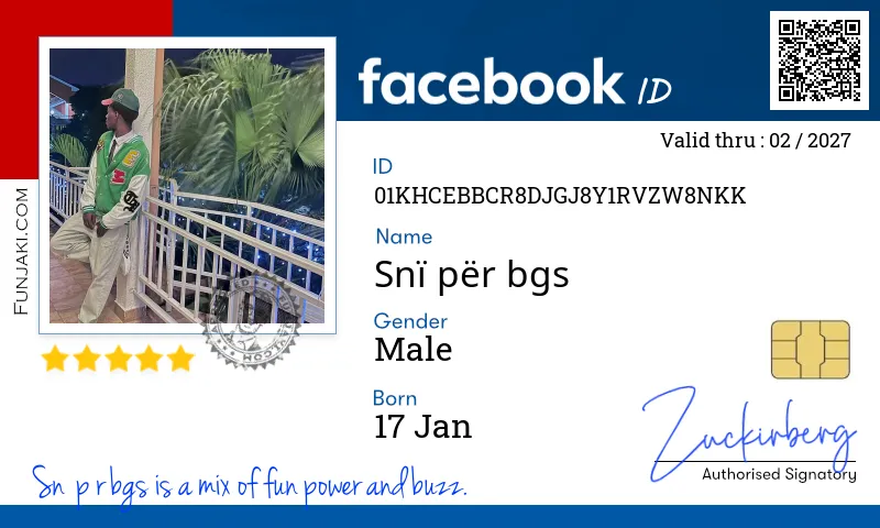 Facebook ID Card