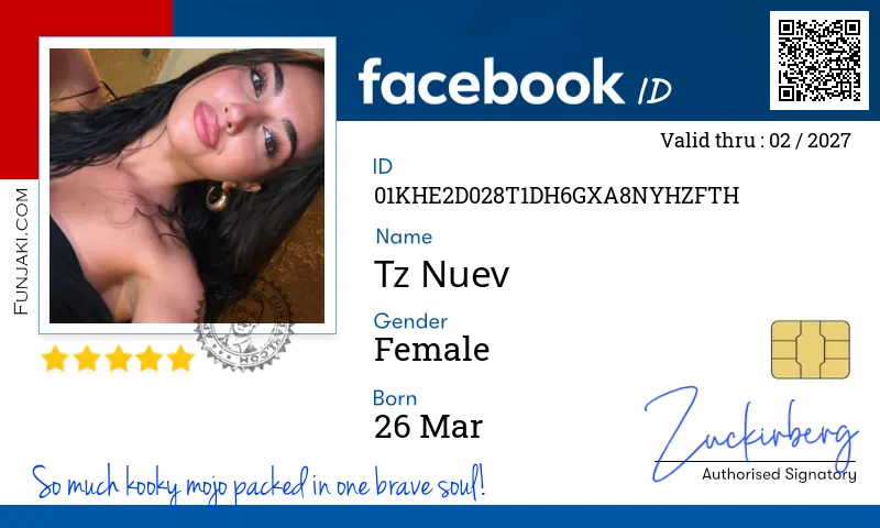 Facebook ID Card