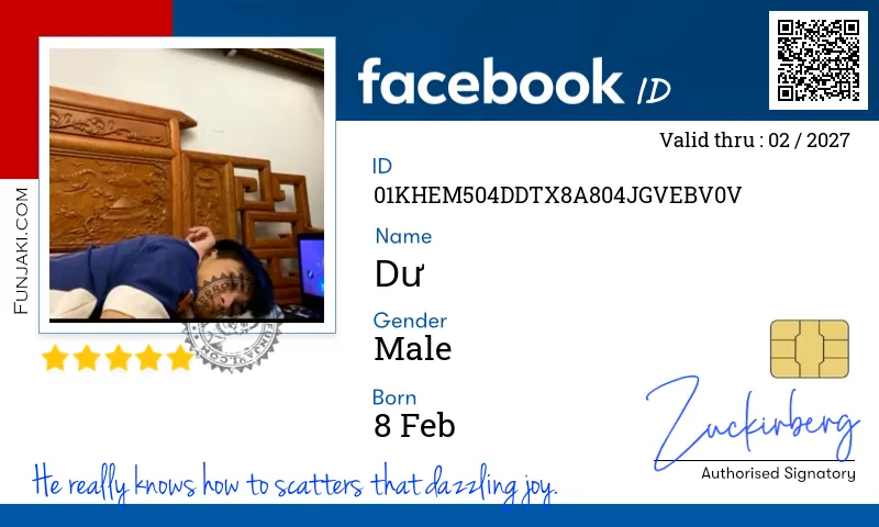 Facebook ID Card