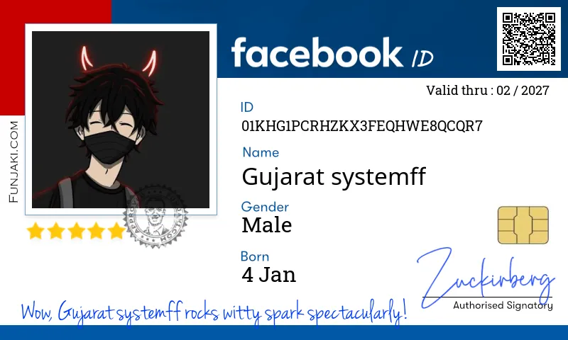 Facebook ID Card
