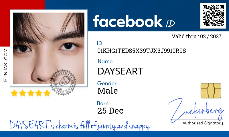 Facebook ID Card