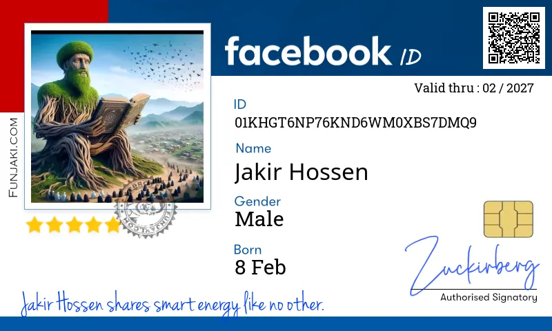 Facebook ID Card