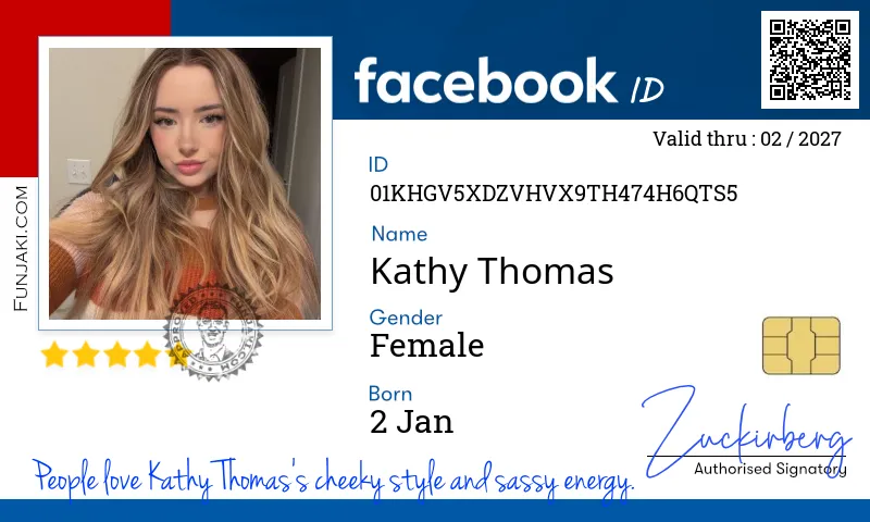 Facebook ID Card