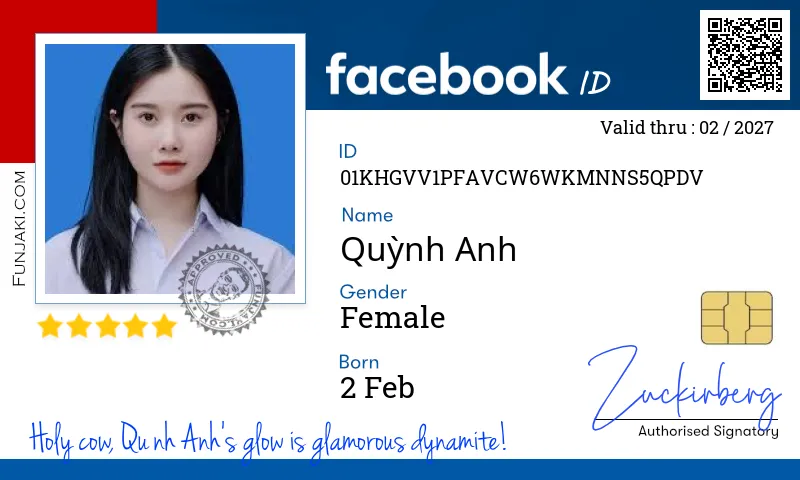 Facebook ID Card