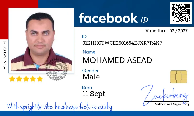 Facebook ID Card
