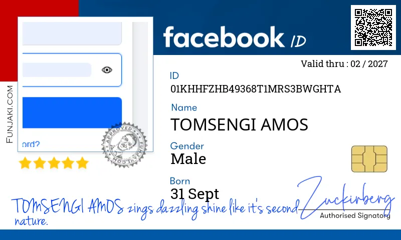Facebook ID Card
