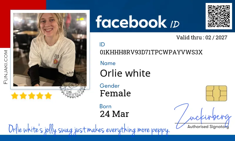Facebook ID Card