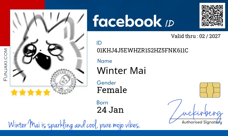 Facebook ID Card