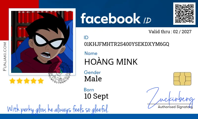 Facebook ID Card