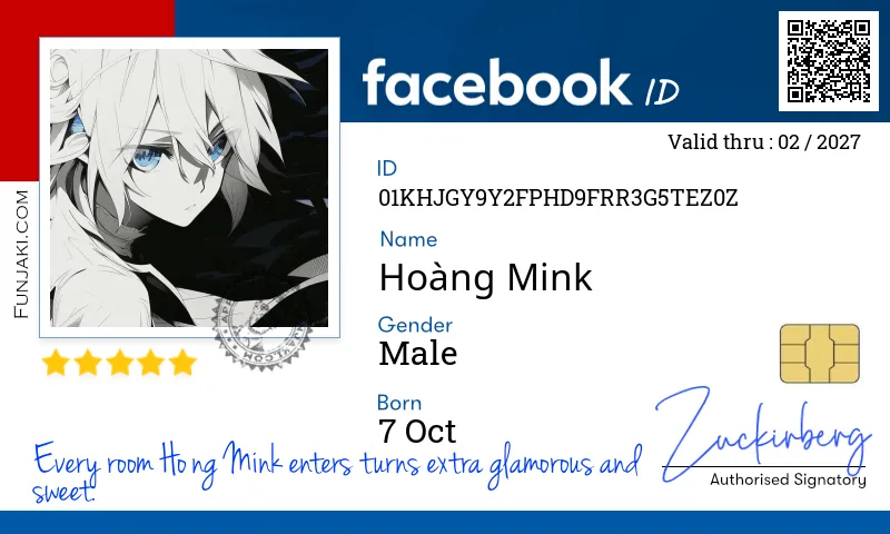 Facebook ID Card