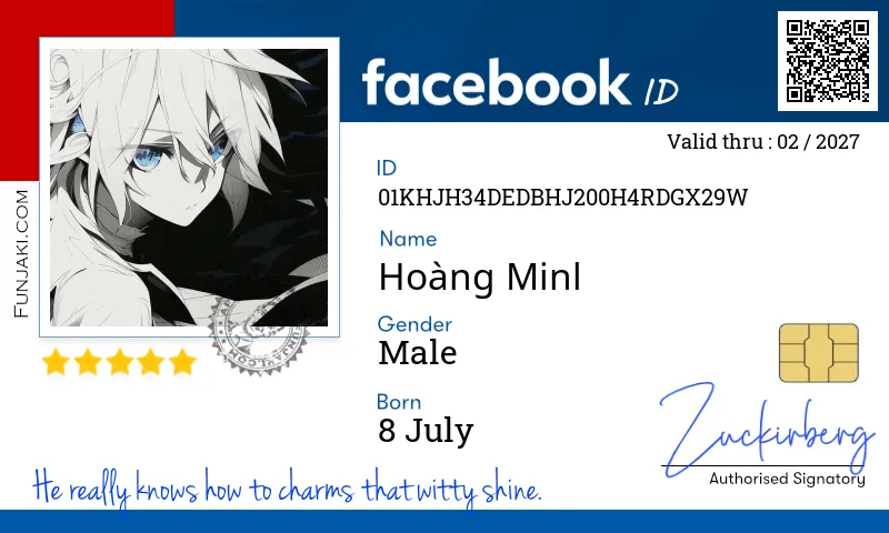 Facebook ID Card