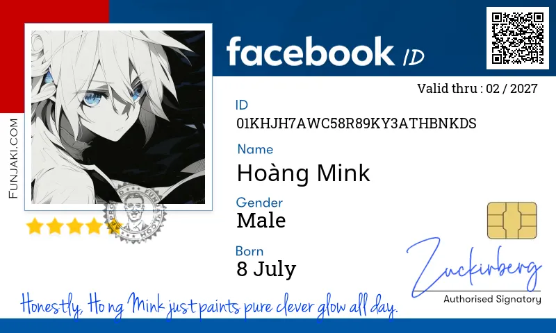 Facebook ID Card