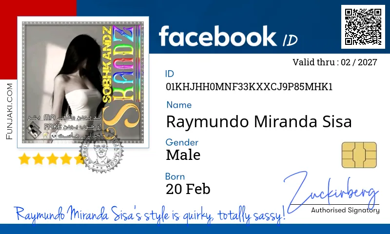 Facebook ID Card