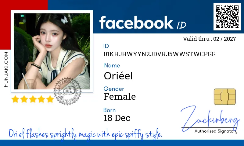 Facebook ID Card