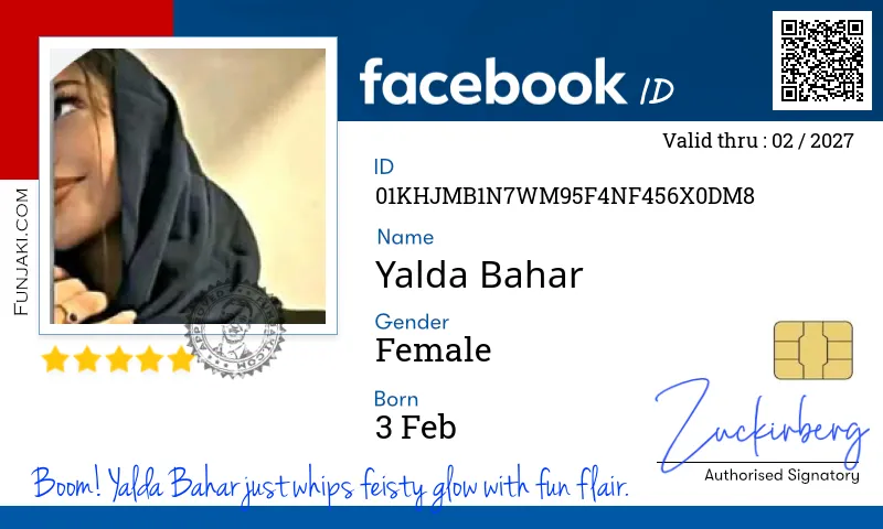 Facebook ID Card