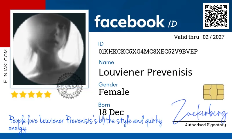 Facebook ID Card
