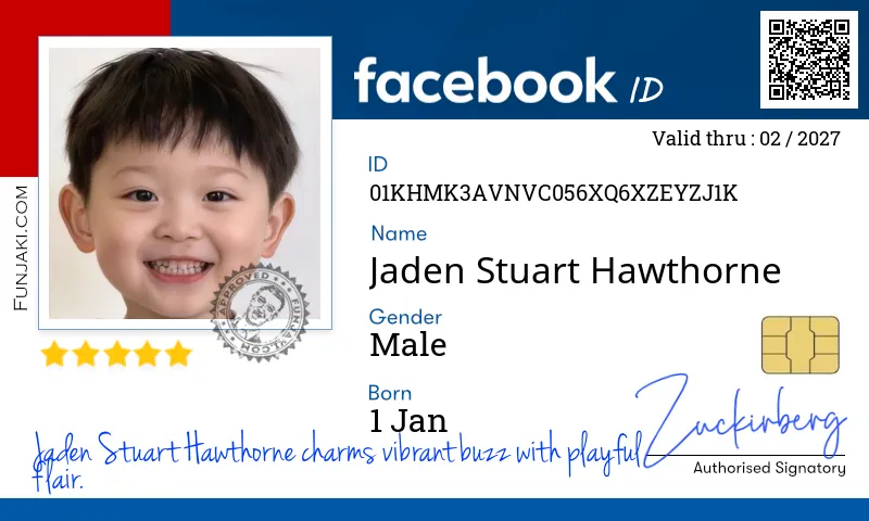 Facebook ID Card