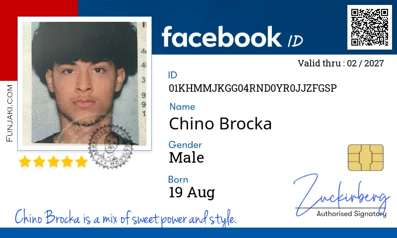 Facebook ID Card
