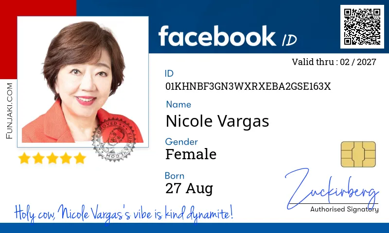 Facebook ID Card