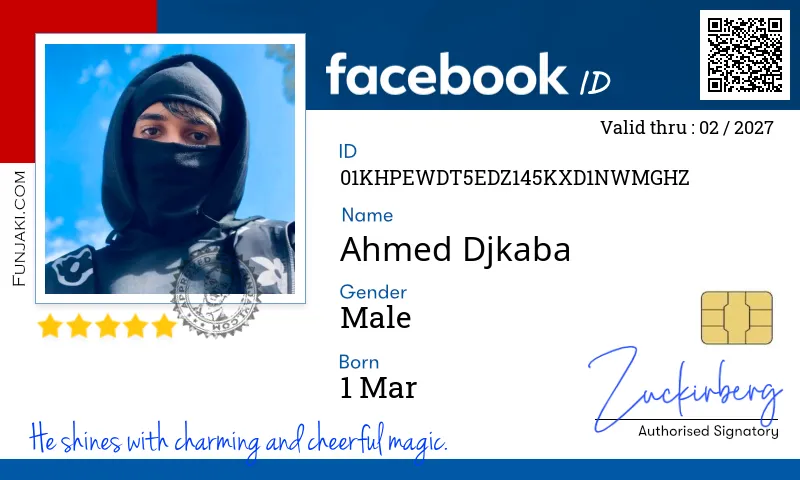 Facebook ID Card
