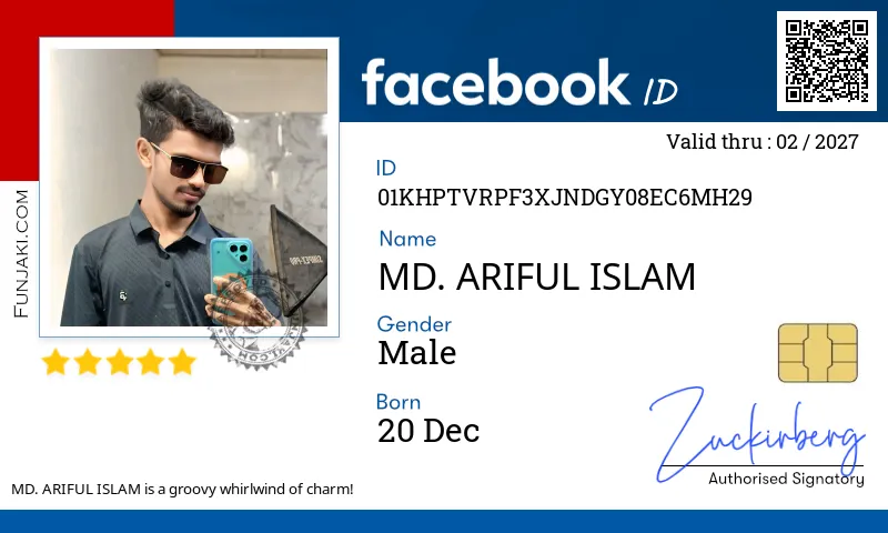Facebook ID Card
