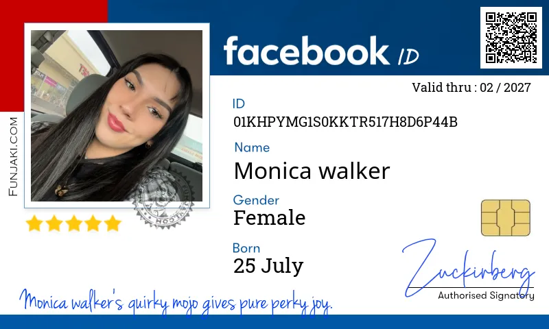 Facebook ID Card