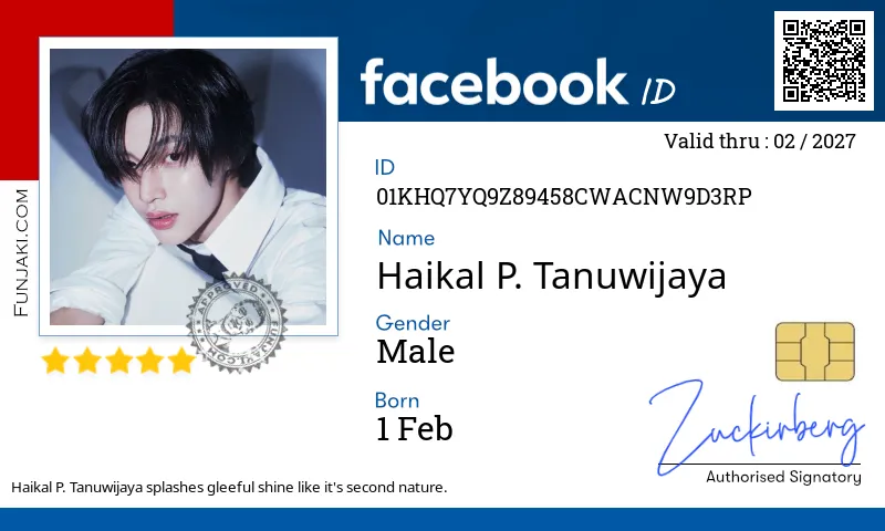 Facebook ID Card