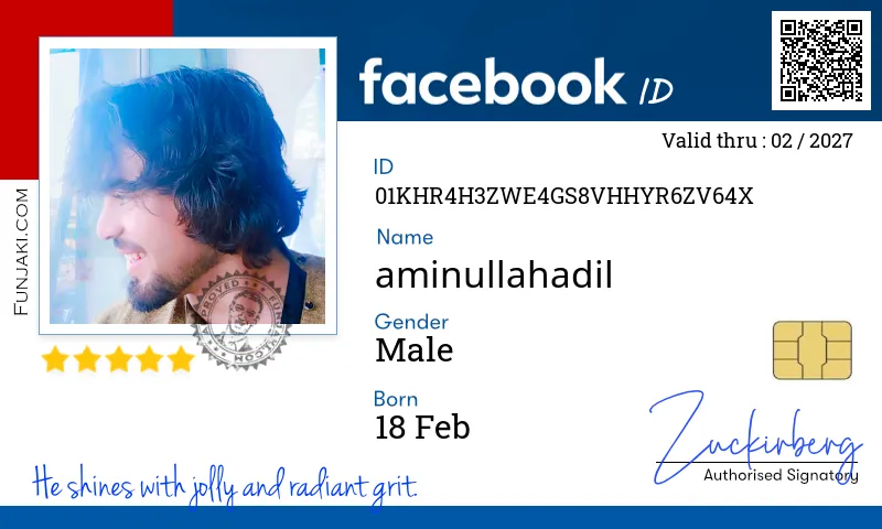 Facebook ID Card