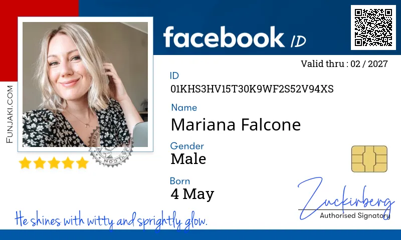 Facebook ID Card