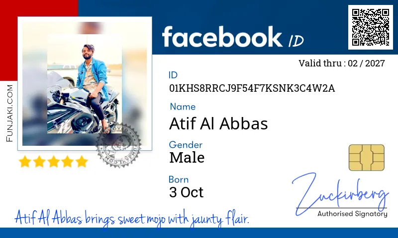 Facebook ID Card