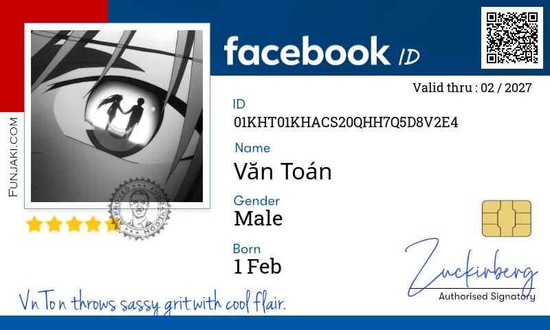 Facebook ID Card