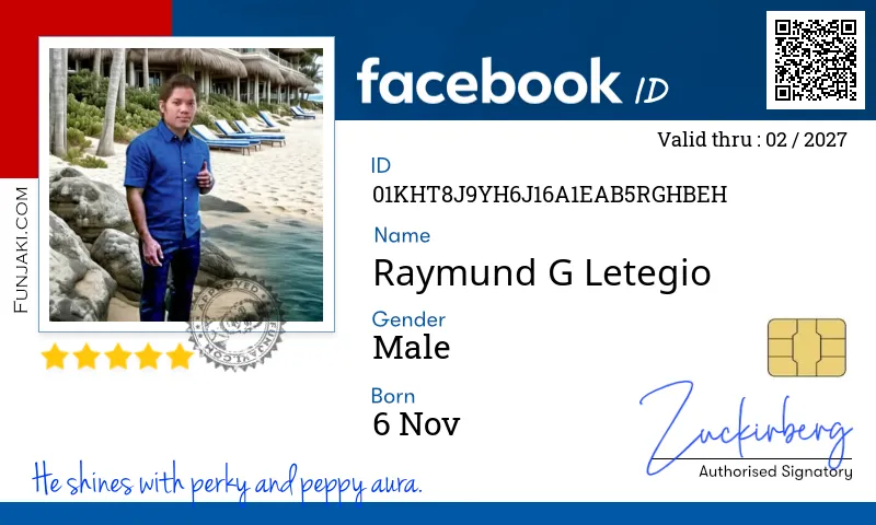 Facebook ID Card