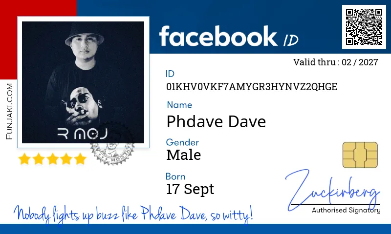 Facebook ID Card