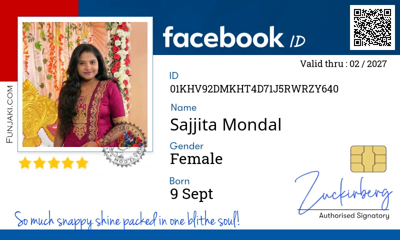 Facebook ID Card