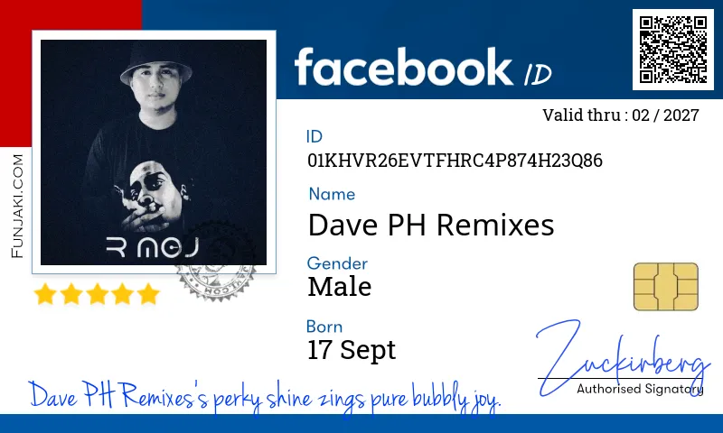 Facebook ID Card