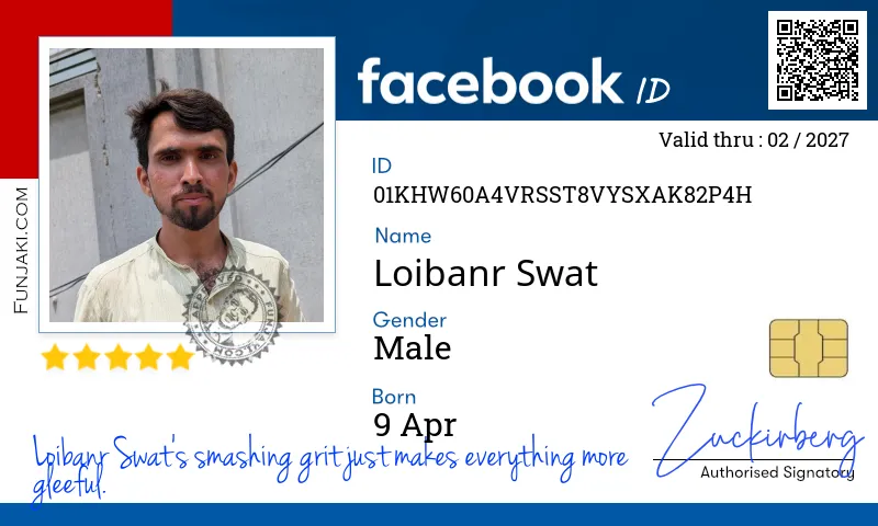 Facebook ID Card