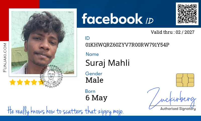 Facebook ID Card