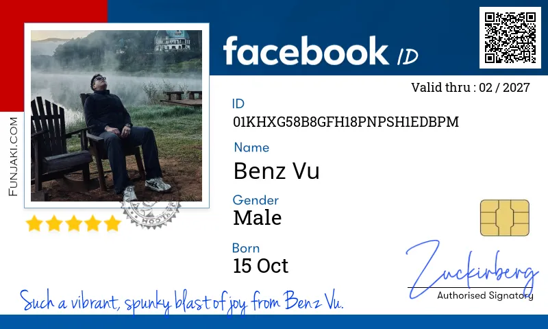 Facebook ID Card