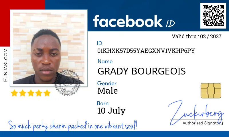 Facebook ID Card