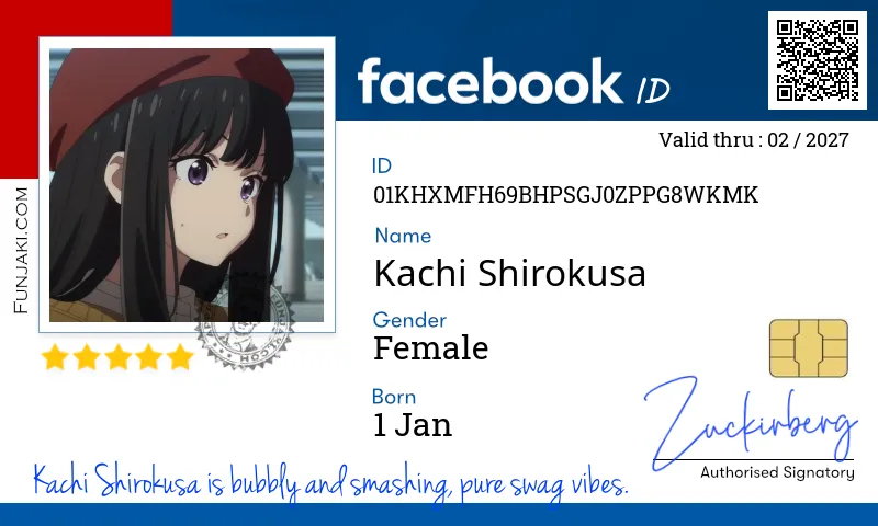 Facebook ID Card