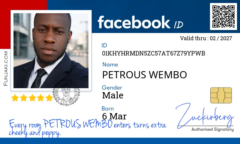 Facebook ID Card