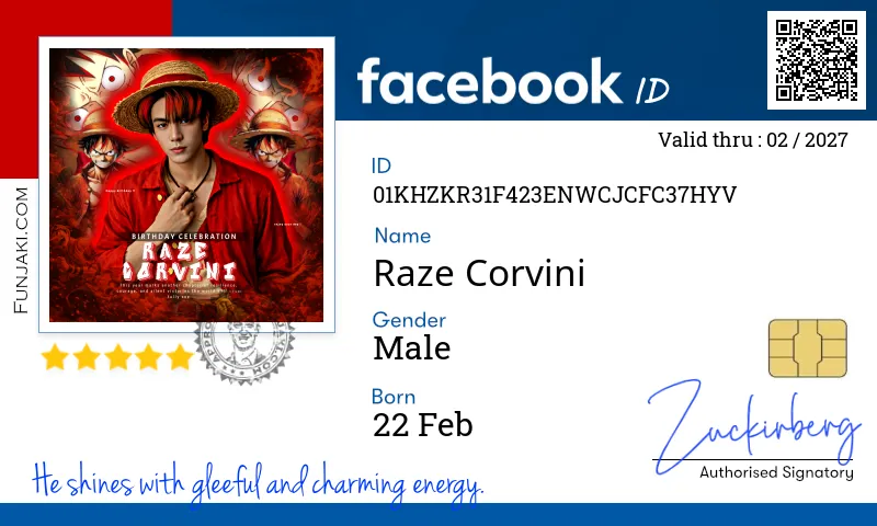 Facebook ID Card
