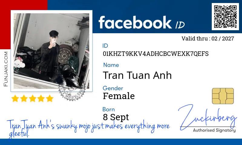 Facebook ID Card