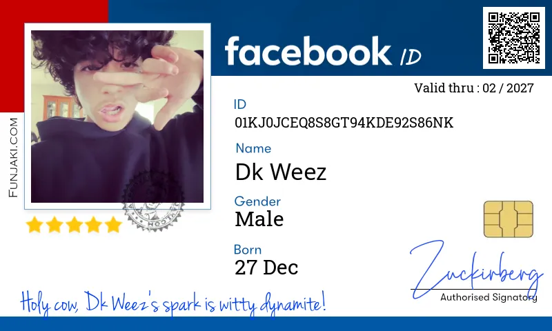 Facebook ID Card