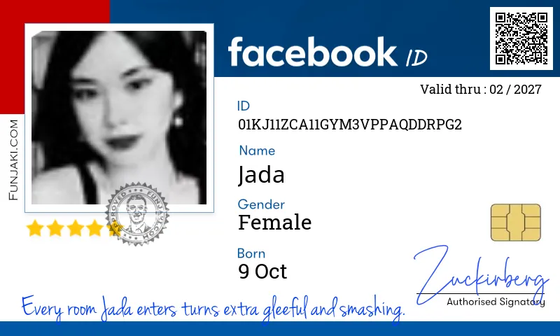 Facebook ID Card